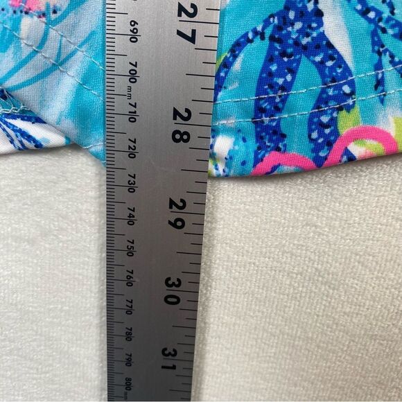 Lulu-B Comfy Clothing Colorful Seashell Beach Asymmetrical Top Size XL - Picture 9 of 10